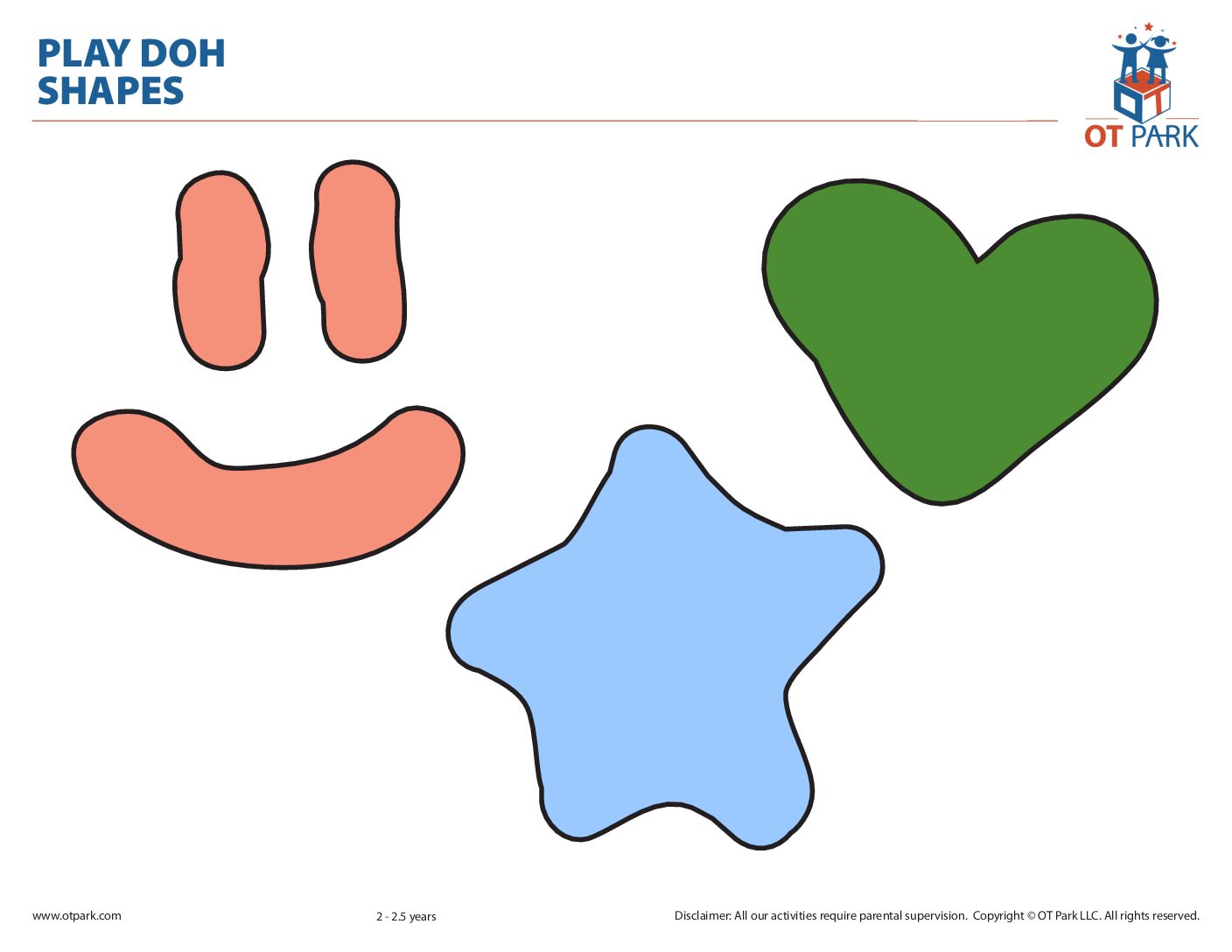 Play Doh Shapes